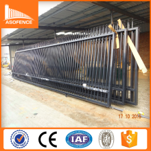 commercial iron steel fence/decorative fence panel/steel double rod fence panel