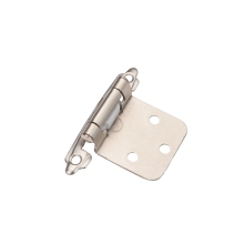 Kitchen Satin Nickel Cabinet Hinge With Bumpers