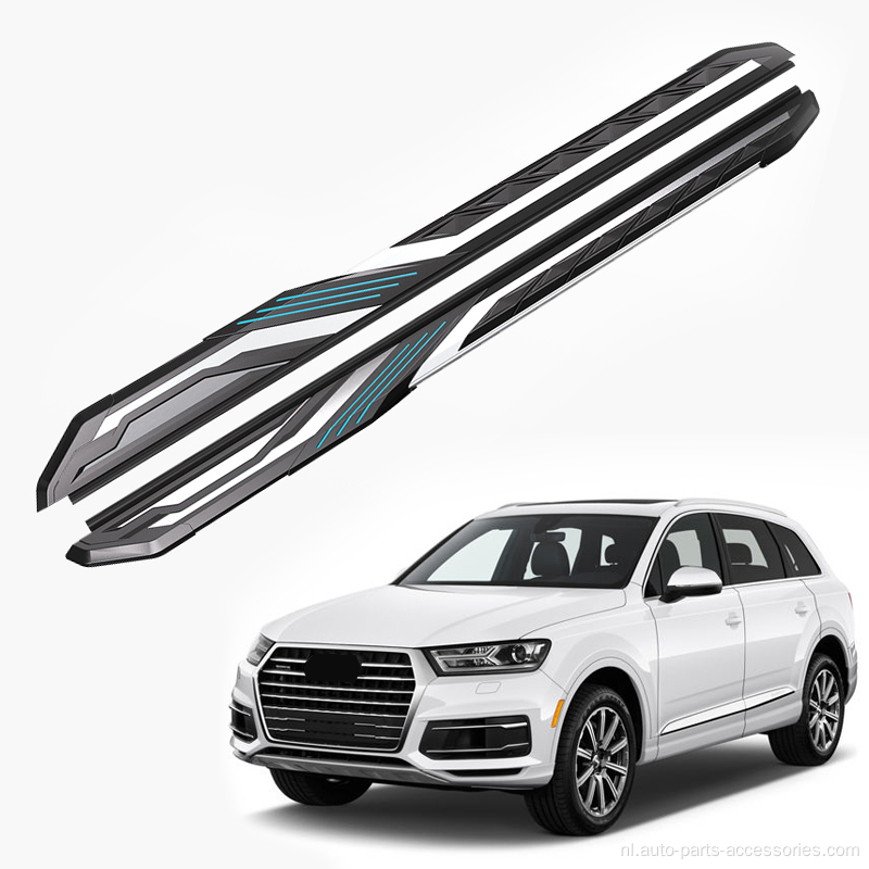 Zijpedaal Running boards voor Audi Q7