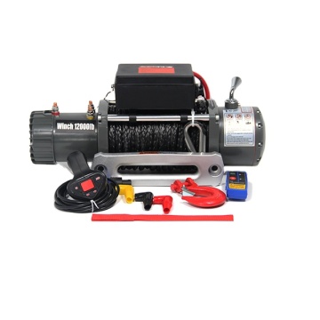 12000lbs Capacity Pull Wire Rope Winch
