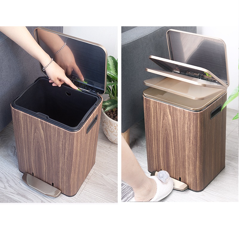 Household PU surface Waste Bins Trash Bins