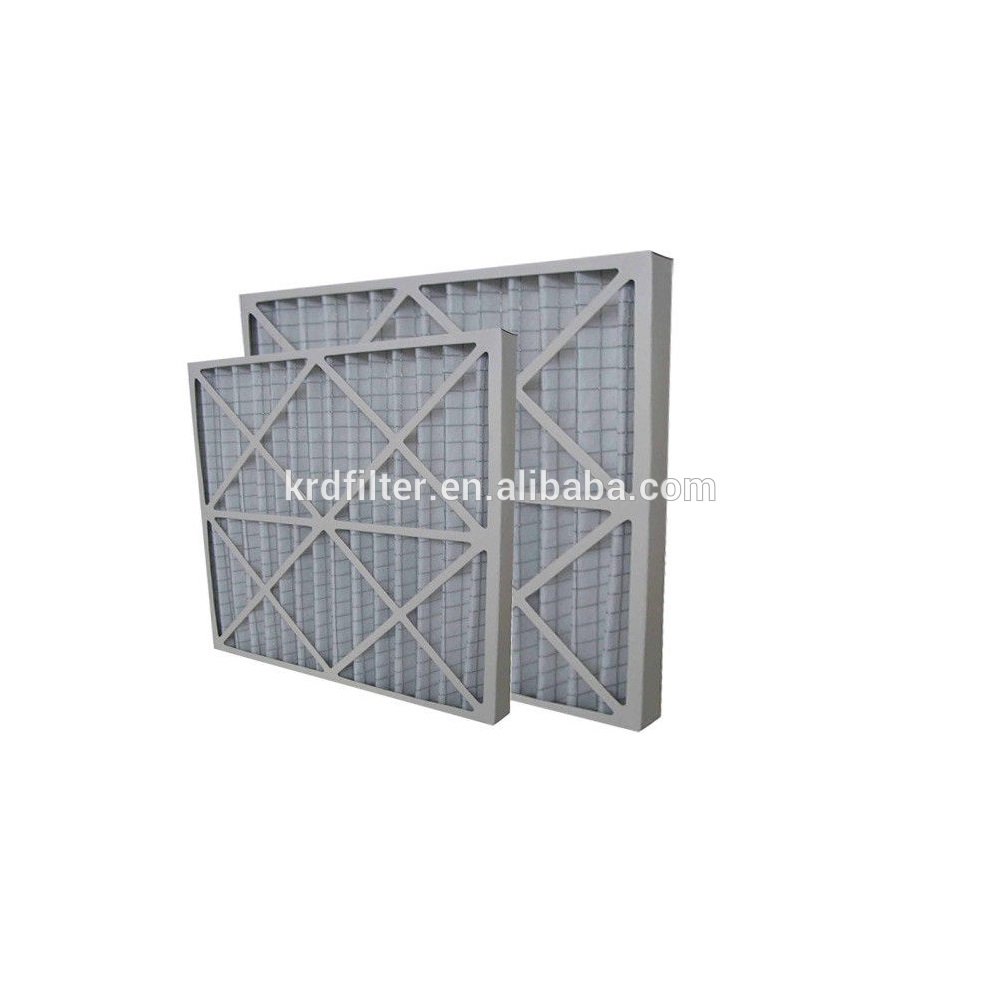G3/G4 Primary Efficiency Washable Panel Air Filter with Galvanized Steel Filter Frames