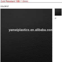 Cold Resistant 10B1 1.0mm PVC Shoes Leatherette for Ski Boots