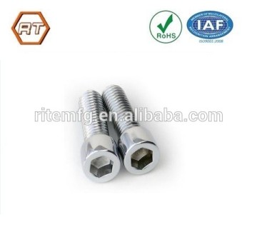 Stainless steel threading machine parts made by drawing