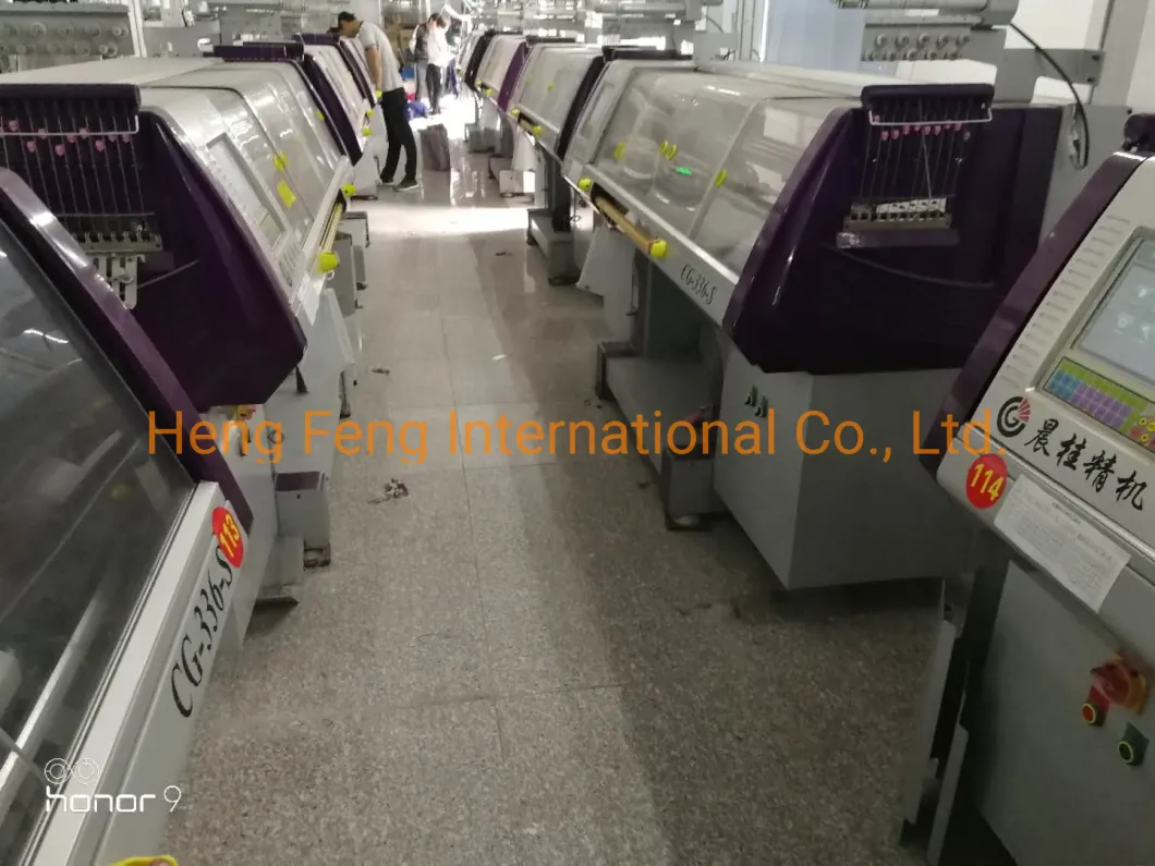 Shoe Upper Flat Knitting Machine 14G 3 System Year 2016 Chinese Made Sweater Knitting Machine for Sale