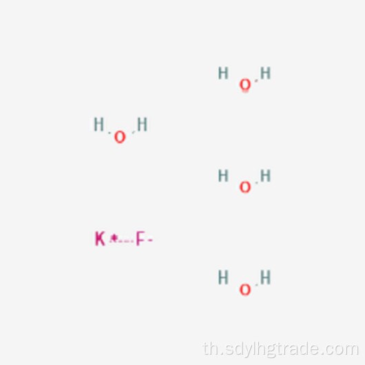 ความร้อนโพแทสเซียมฟลูออไรด์ของการระเหย