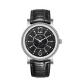 Quartz Men Watch With Alligator Leather Strap