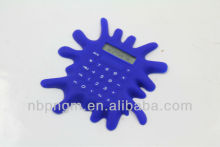 8 Digits Novelty Shaped Silicone rubber Calculator