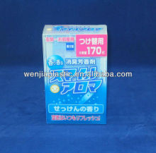 OEM Brand advertising gift box clear PP box full color printing