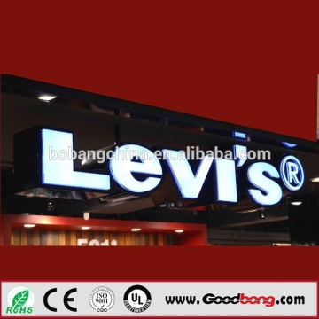 Outdoor Acrylic Front Light Letter Signs