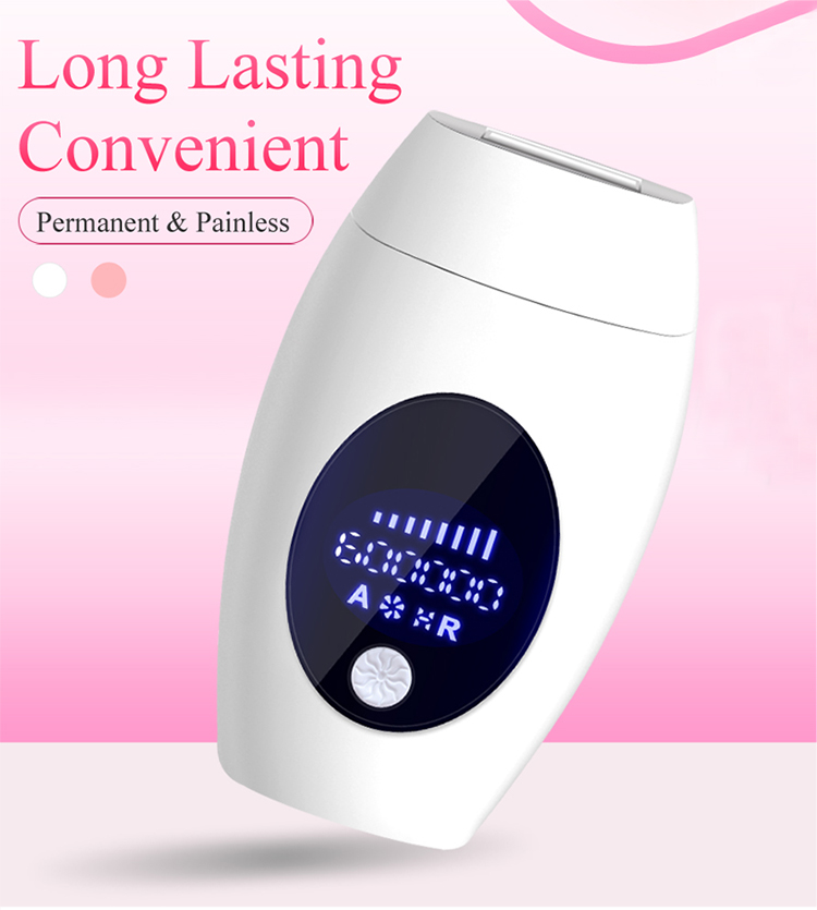 600,000  Electronic counting fast ipl mini laser machine hair removal device