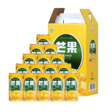 JIUR New Flavors Mango Soft Drinks - 180ml Canned Beverages for Bulk Purchase in China