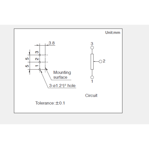 Drehpotentiometer der Serie Rk163