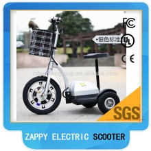 electric scooter three wheel with optional wheel