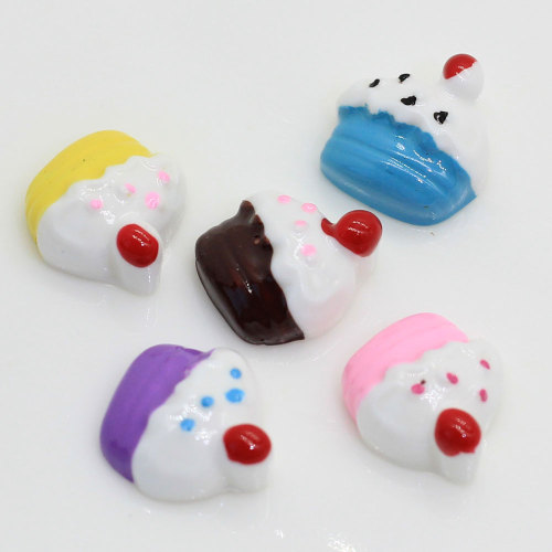 Mini gâteau Dessert Kawaii Cabochon vente chaude Simulation nourriture pour bricolage jouet décor à la main téléphone coquille ornements perles