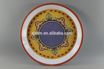 Round Shape Melamine Trays,Plastic Round Serving Trays