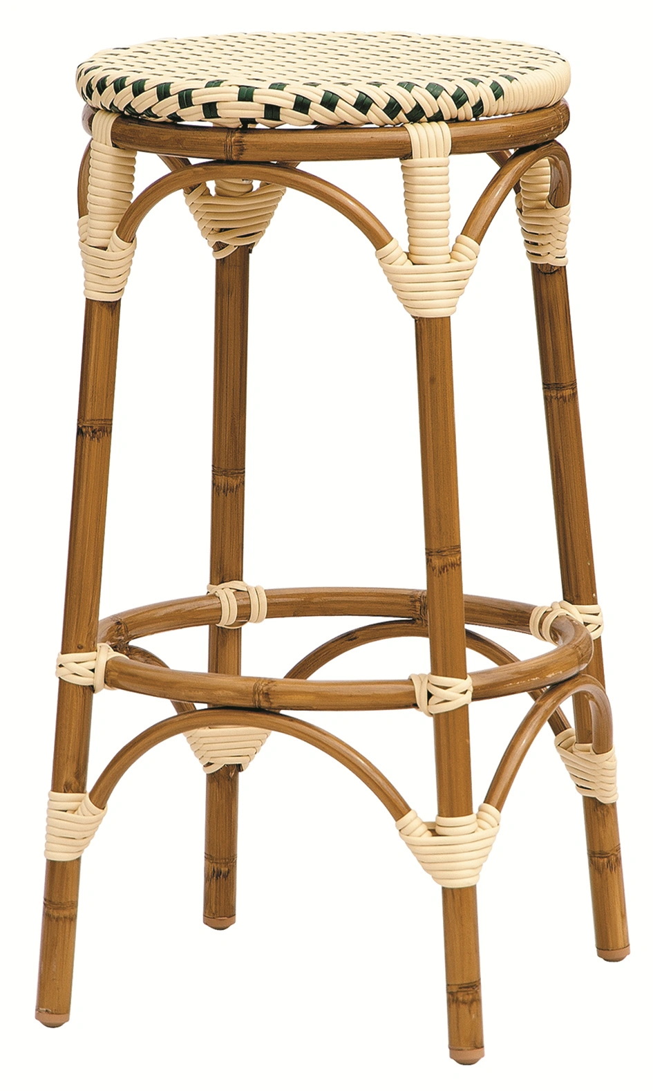 Without Arm Square Seating Stack Black Wooden Pub Stool