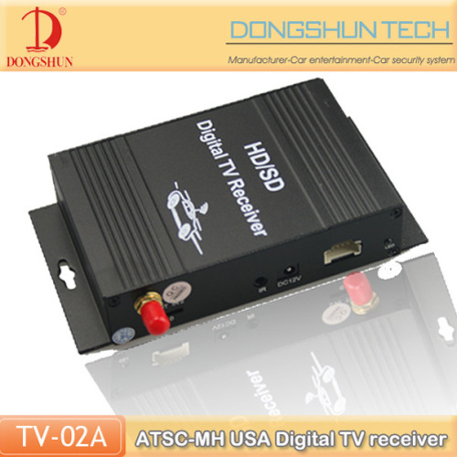 Hot sell ATSC-MH car tv tuner digital with 4video input