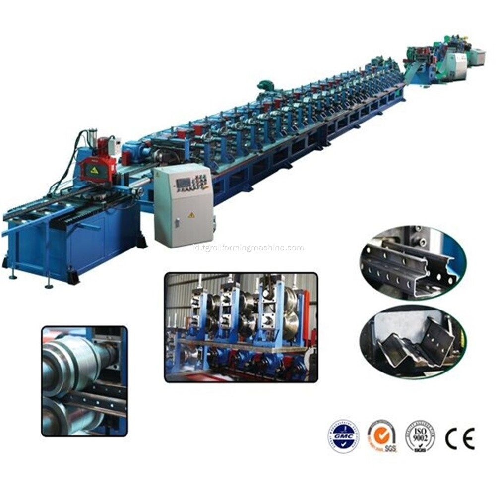 Rak Supermarket Tegak Roll Forming Machine