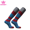 Chaussettes hautes rayées pour clubs de rugby