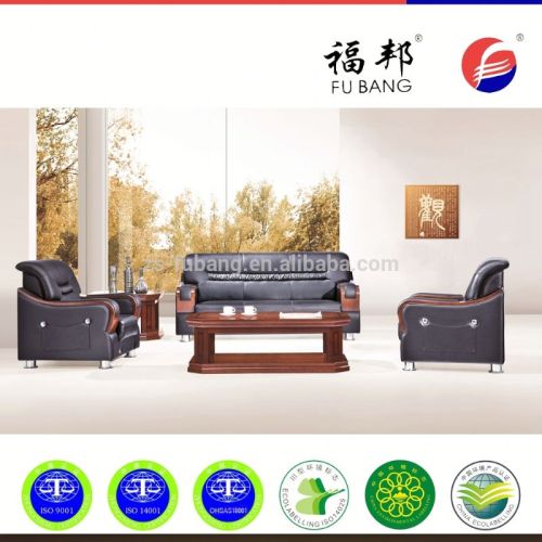 Luxury leather america office sofa china