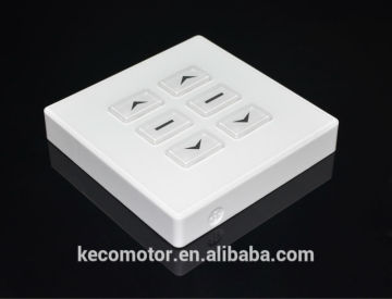 KECO remote control curtain and remote control roller blind Wall emitter and controller