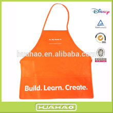 2015 personalized non woven fabric aprons for women, kids wholesale