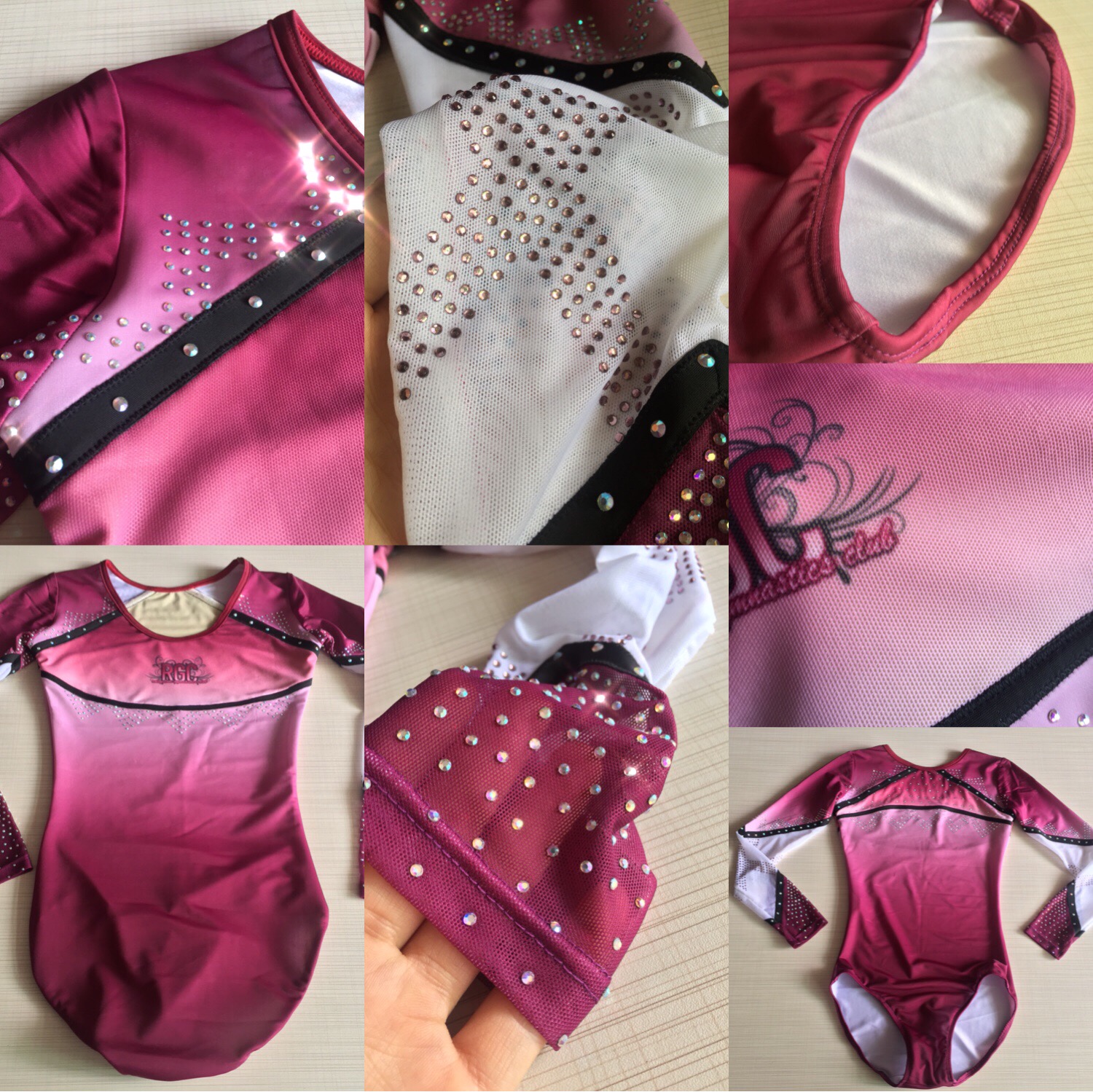 aerobic gymnastics leotards