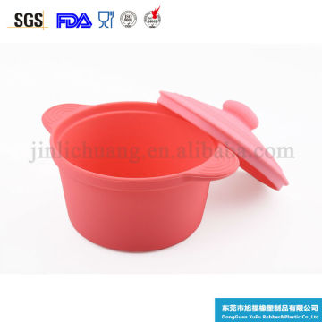 new arraival promotion non stick microwavable safe silicone bowl