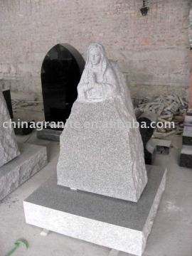 grey granite monument