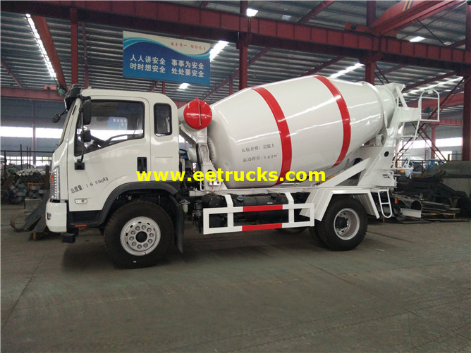 6000L Beton Delivery Trucks