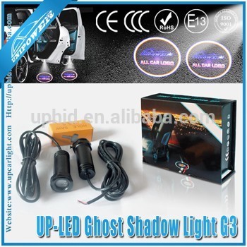 CREE led car logo light/ led car door light for VW benz/ led laser car logo light / led door courtesy light with car logo any