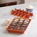 Brownie Pan Brownie Baking Tray With Built-In Slicer