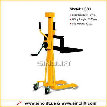 LS80 Hand Winch Stacker