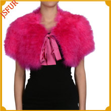 Women Luxury Rose Colour Dyed Turkey Winter Shawl