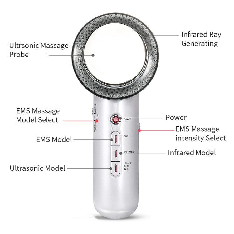 超声波红 外线 细胞 减肥 机 燃脂 减肥机 3 合 1