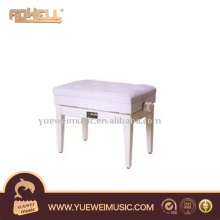 White Piano Bench Musical Instrument Accessories Piano Tool
