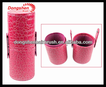 Cylinder makeup brush case,Makeup brush cup holder ,Cylinder brush