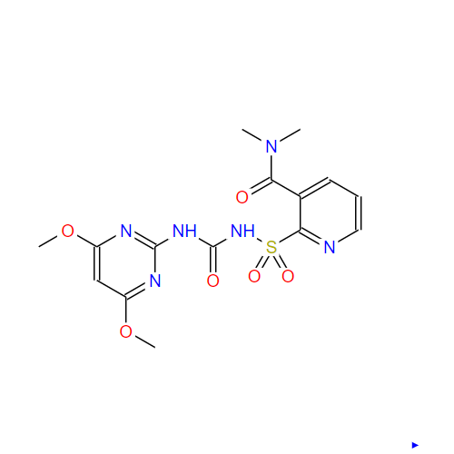 Nicosulfuron OD/WDG/WP CAS: 111991-09-4 สารเคมีเกษตร