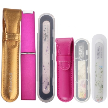 Hot Selling American Colorful Glass Nail Shiner with Print