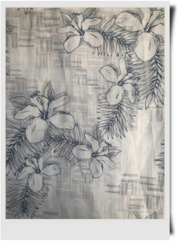 ramie cotton print fabric for garments