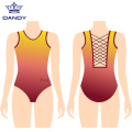 Leotards sublimados da aptidão das meninas