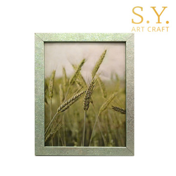 Shimmering Green Glitter Photo Frame