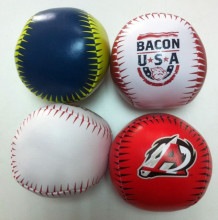 PVC Rubber Core Baseball Ball Soft Baseballs