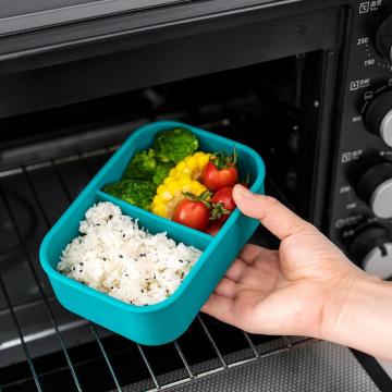 Lunch box silicone bento box