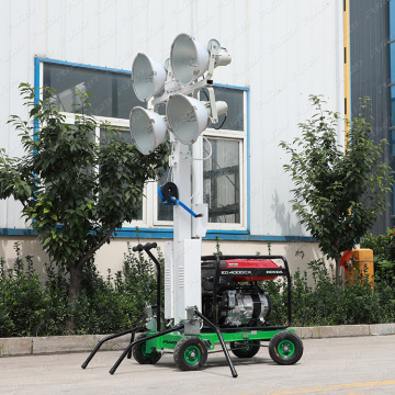 Tour d&#39;éclairage LED d&#39;urgence portable à haute efficacité LED à haute efficacité