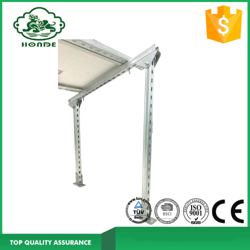 Kinerja Tinggi Galvanized Solar Mounting Brackets