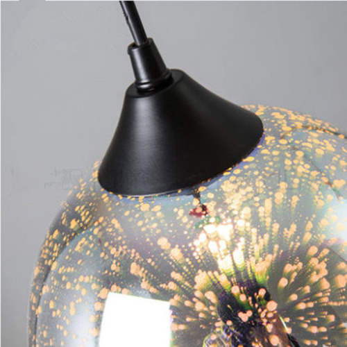 LEDER Maliit na Glass Table Lamp