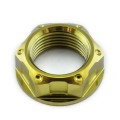 Titanium Alloy GR5 Flanged Axle Nut