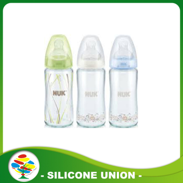 Wide-mouth NUK Silicon baby bottle wholesale